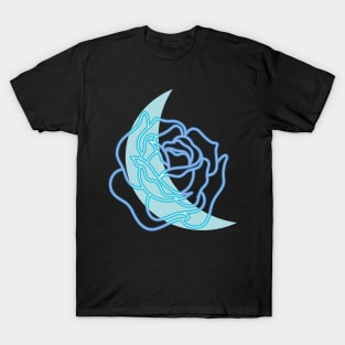 Neon Moon Rose T-Shirt